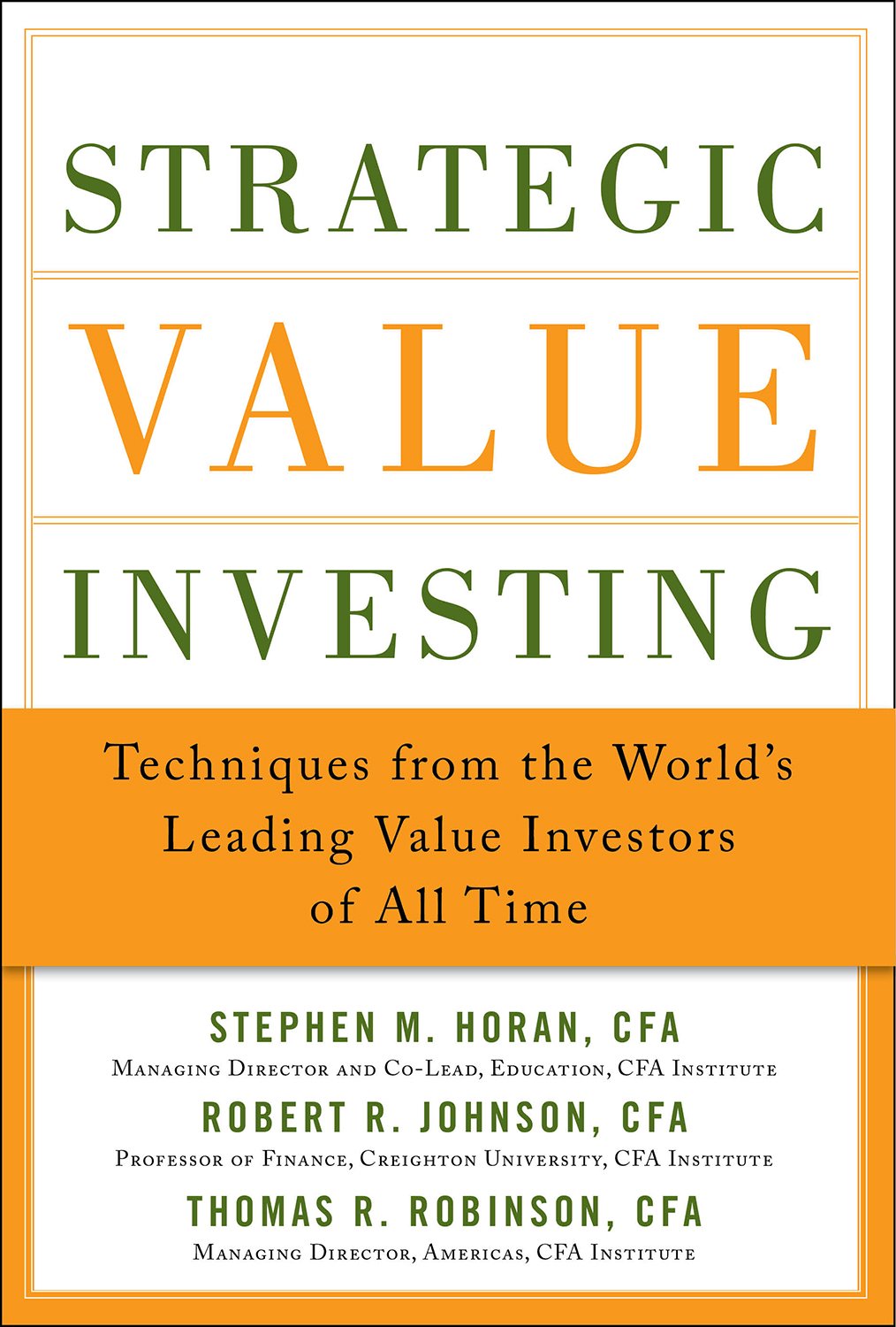 Strategic Value Investing