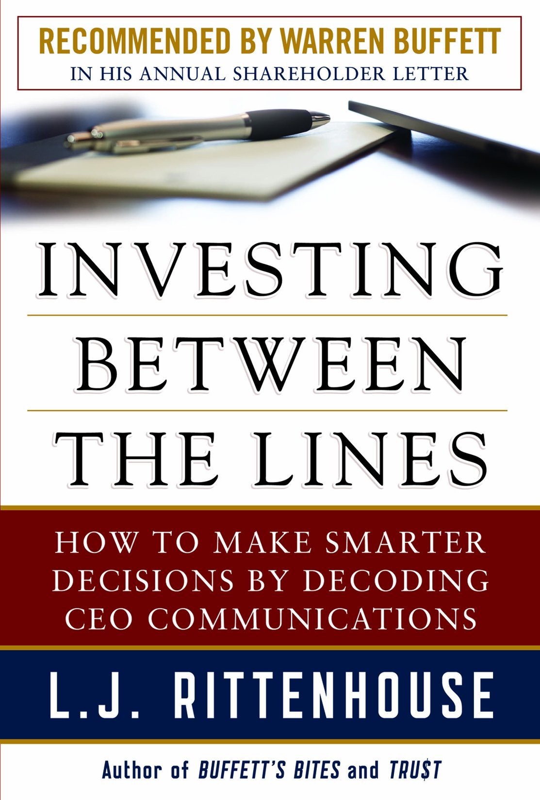 LJ Rittenhouse - Investing Between the Lines