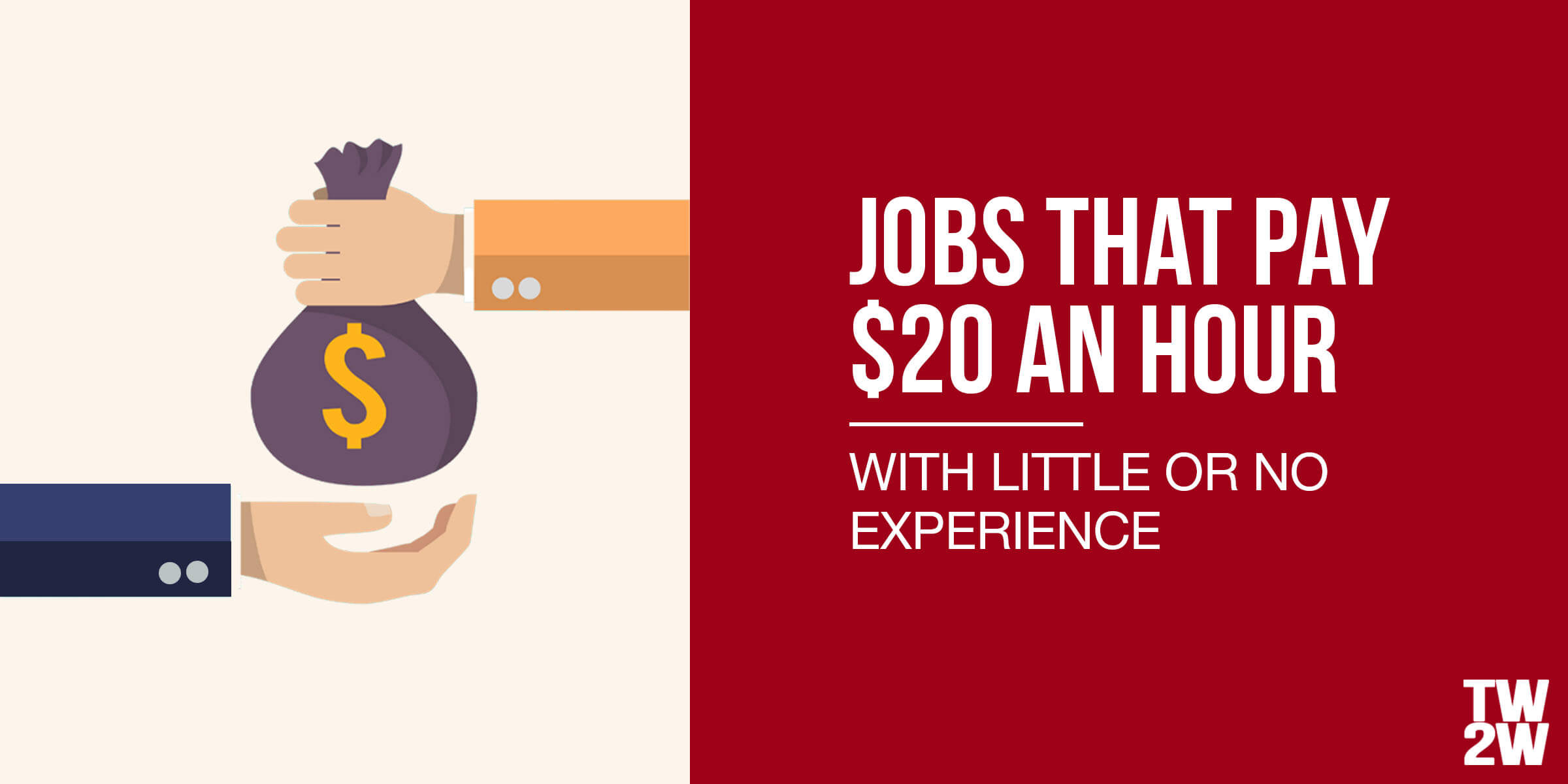 Jobs That Pay 20 Dollars Per Hour