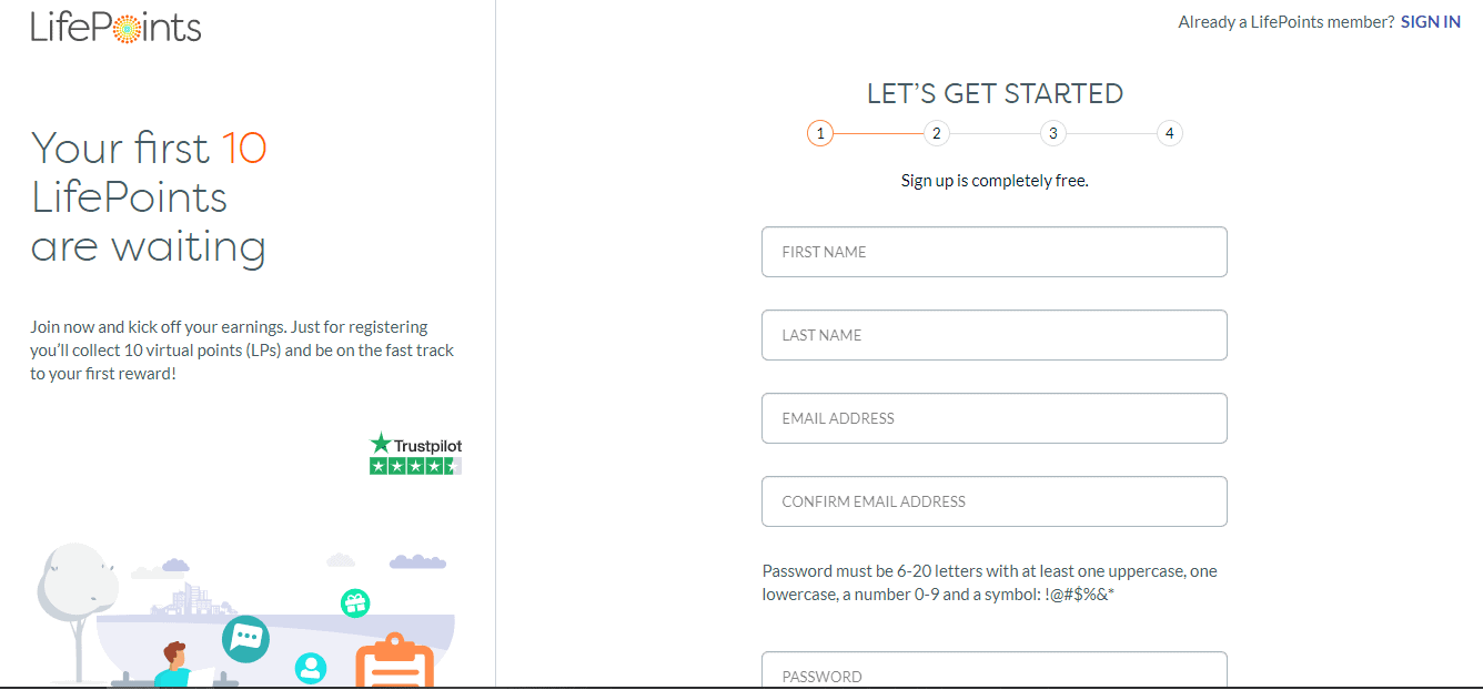 Liepoints Registration