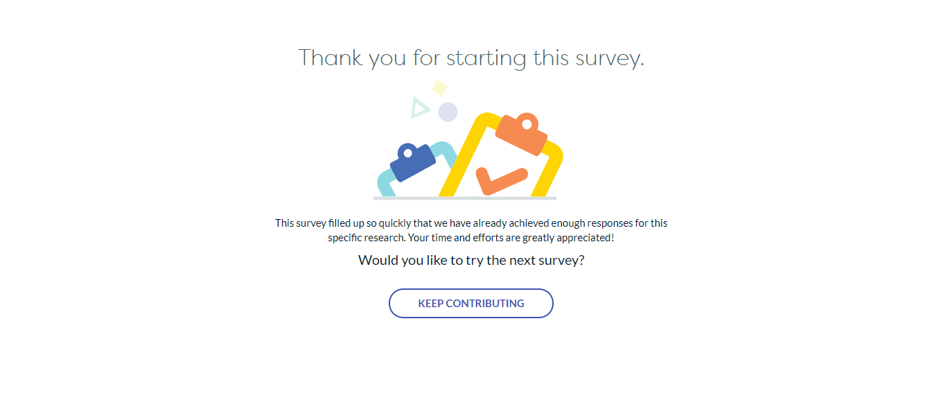 LifePoints full survey
