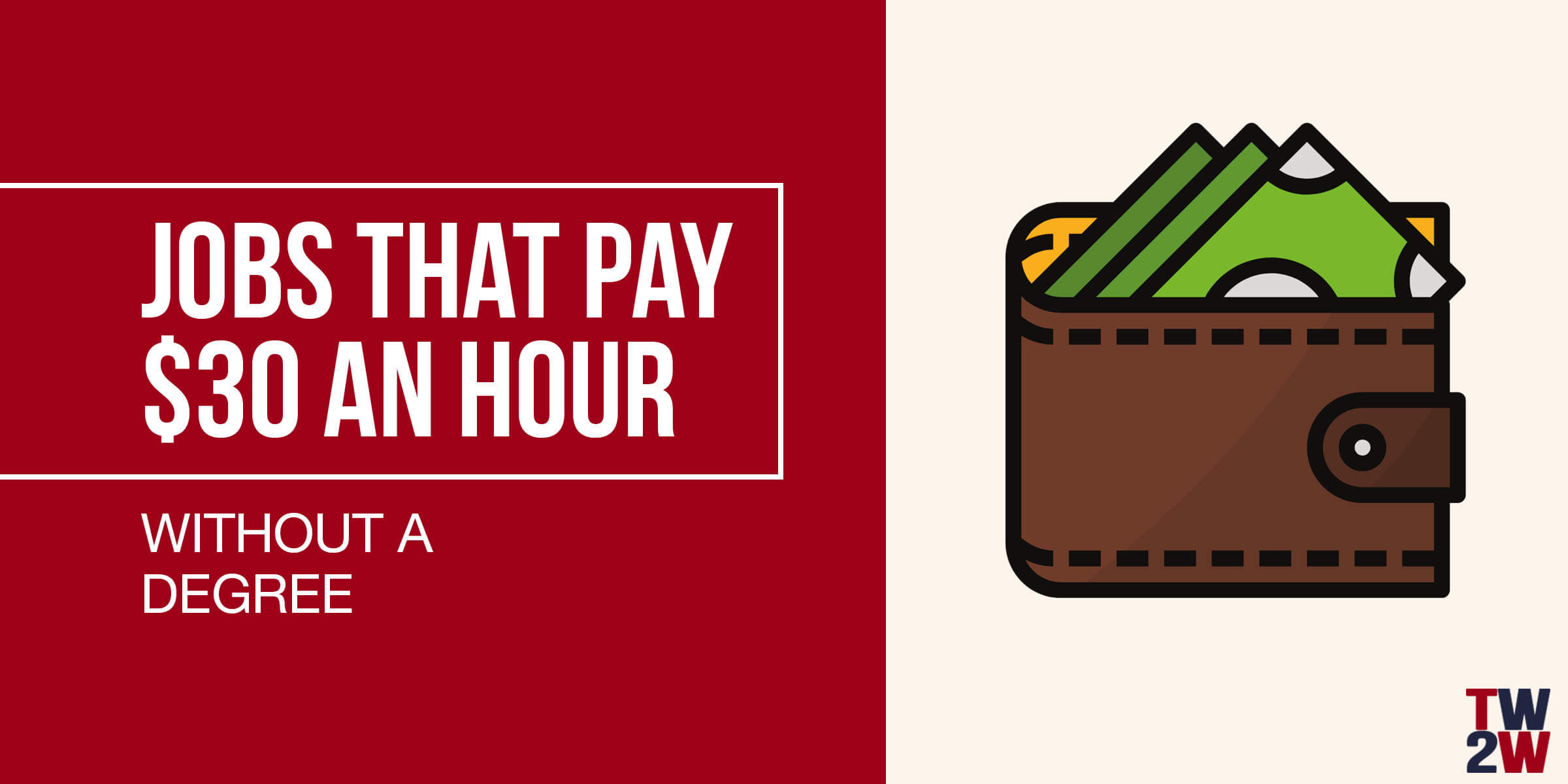 Jobs That Pay 30 An Hour