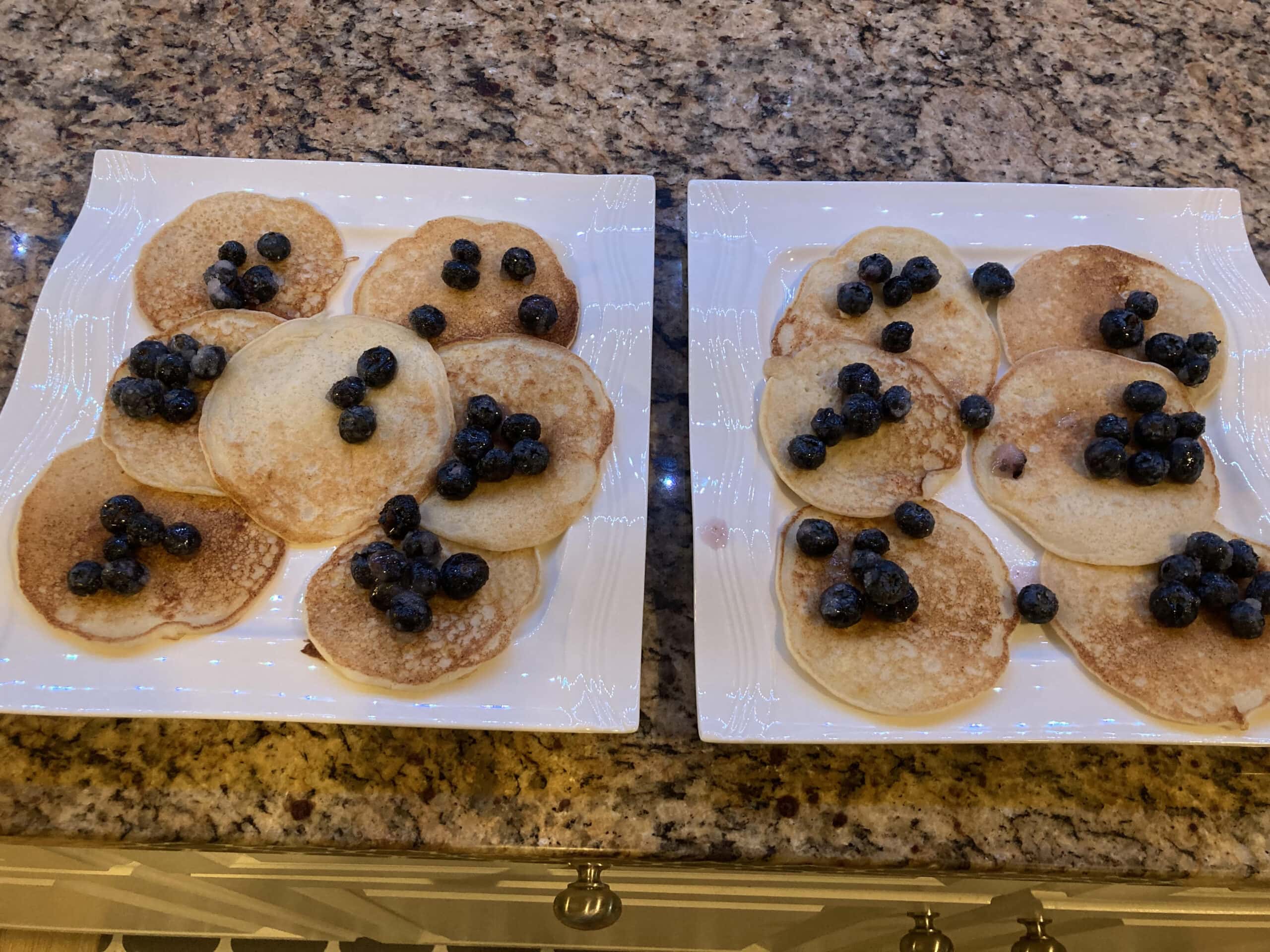 My Anycart pancakes, the final result.