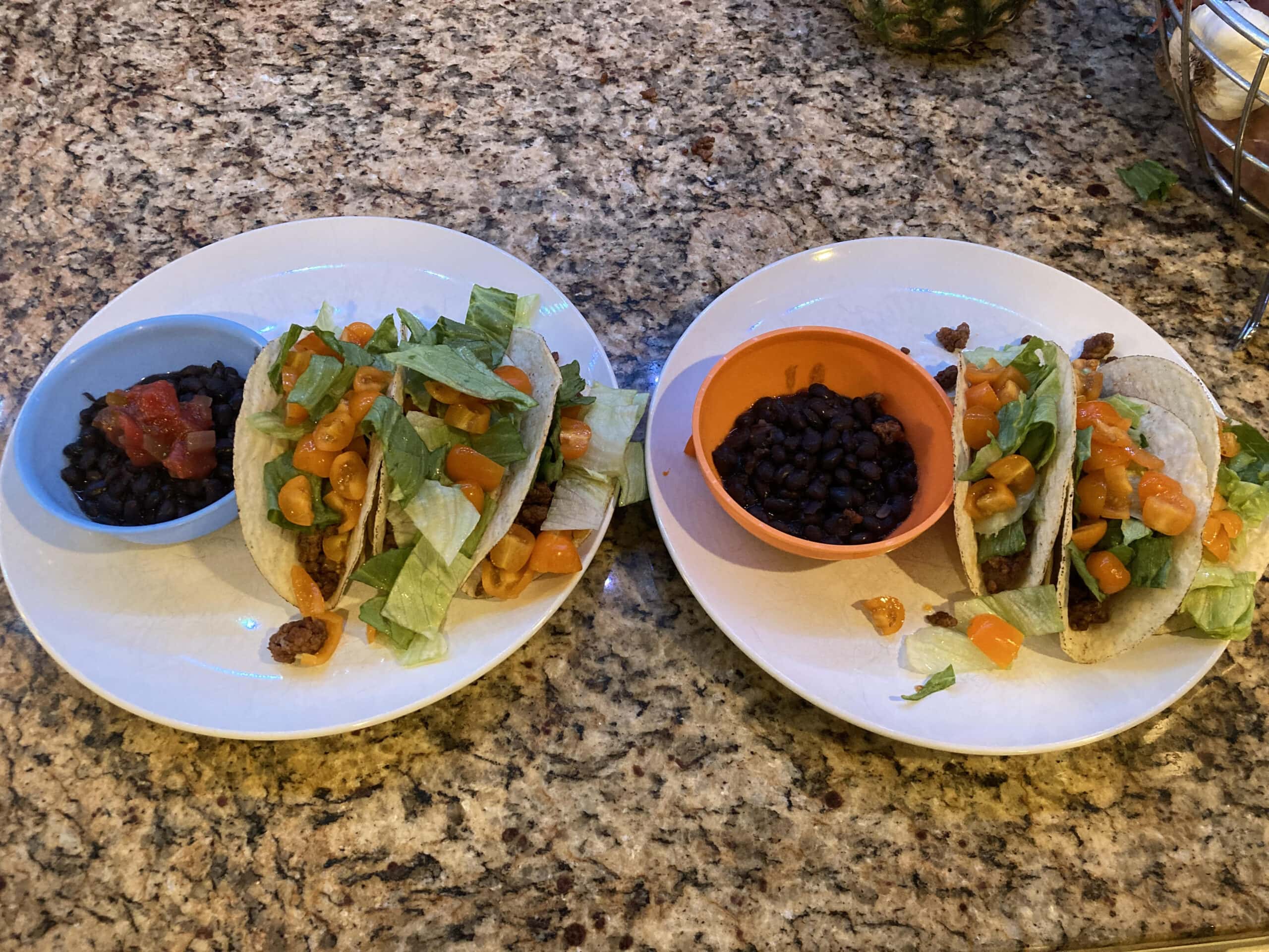 The quesadilla tacos I made using an Anycart recipe.