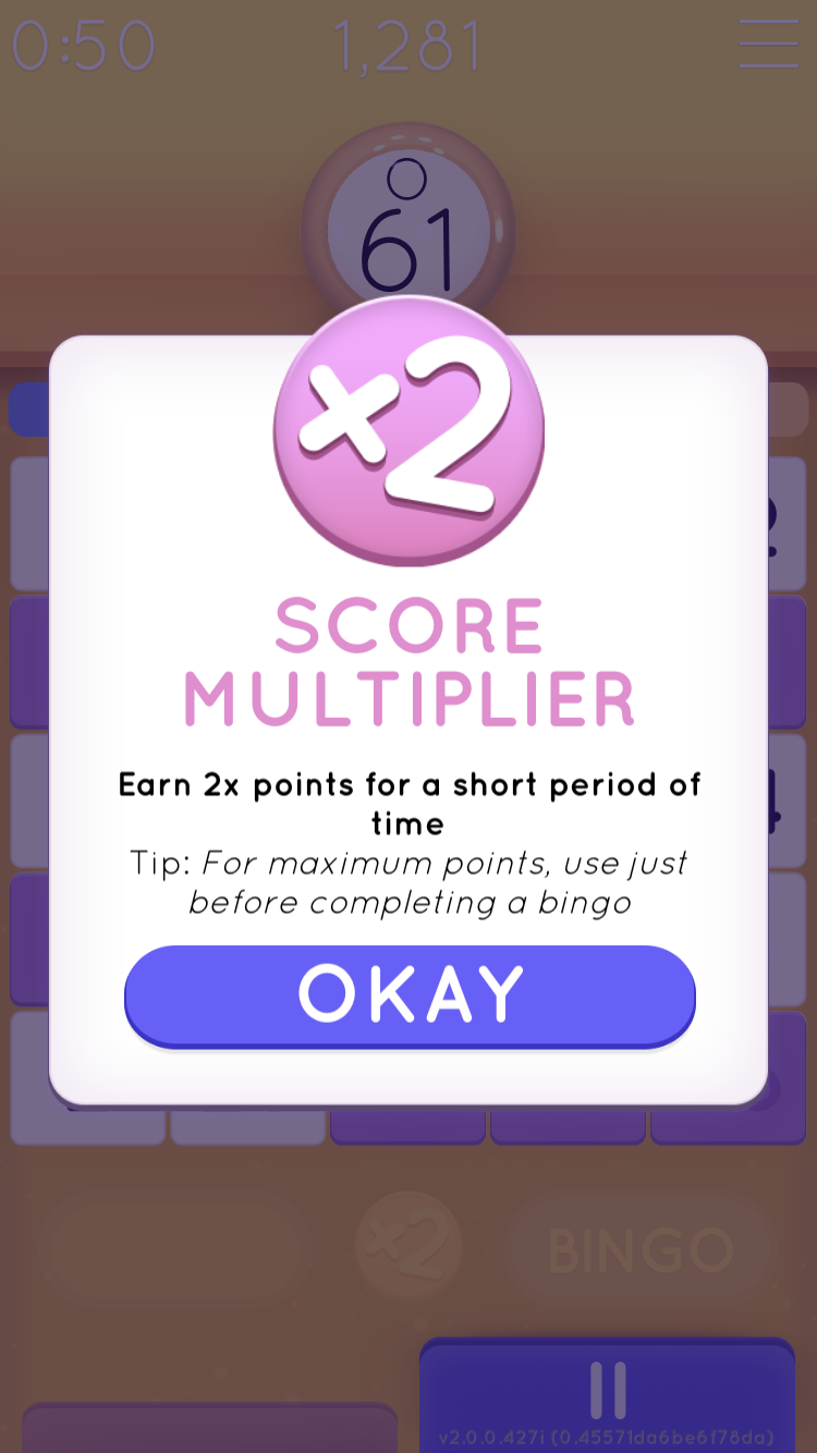 Blackout Bingo Score Multipler
