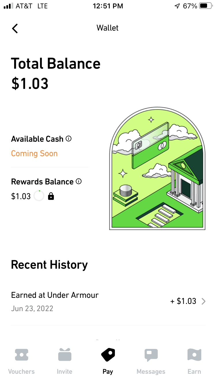 My Fluz cash-back credited instantly.