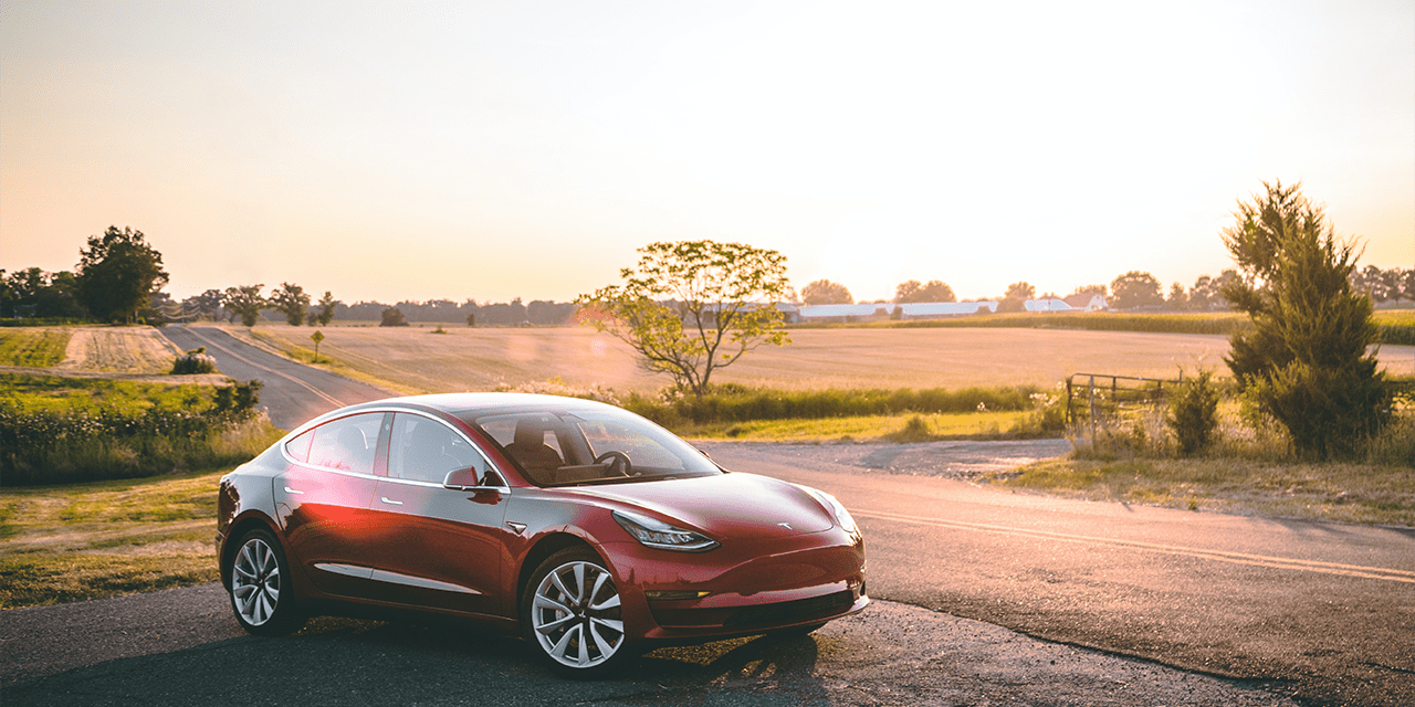 The private car rental market is booming, and customers are willing to pay a premium for both exotic cards and electric vehicles (like the Tesla shown above).