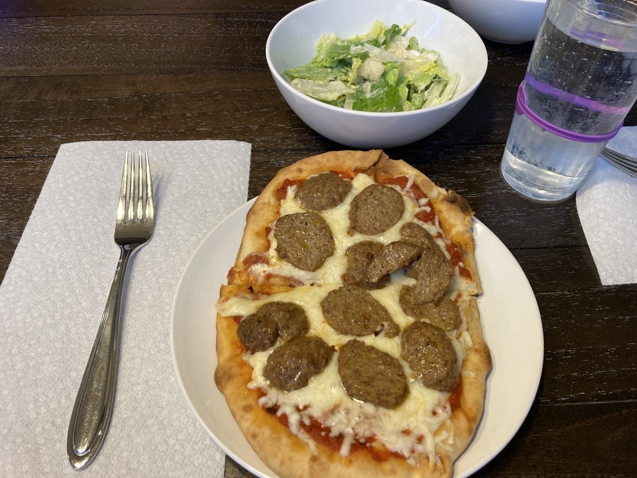 Hungryroot Meatball Marinara Pizza Finished