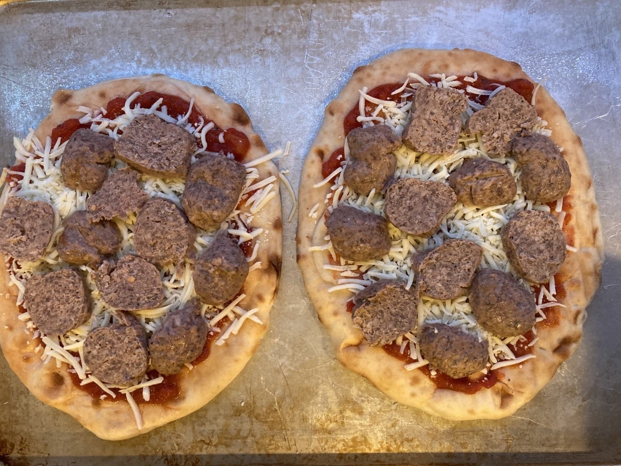 Hungryroot Meatball Marinara Pizza Prep