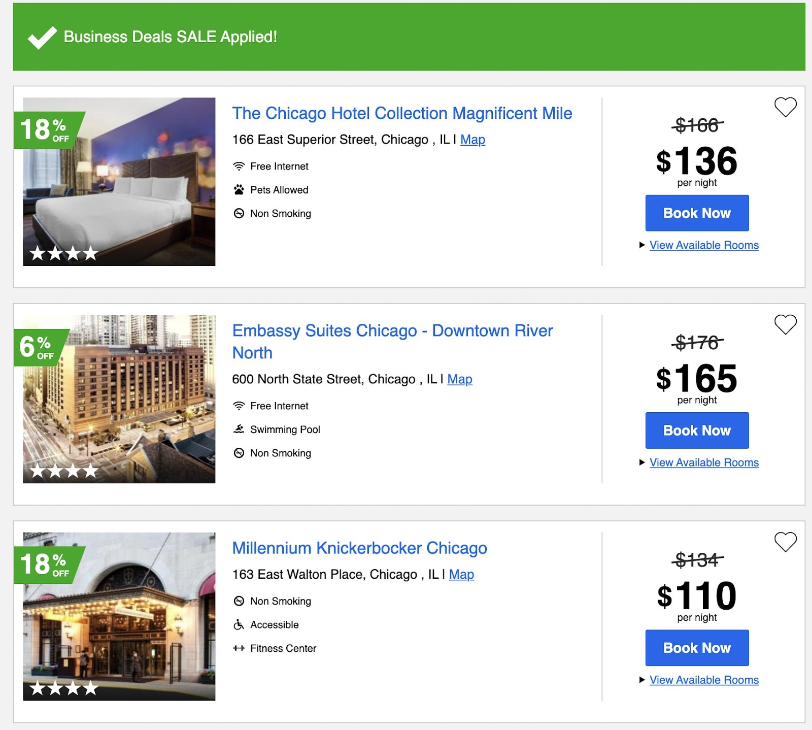Capital One Business Deals Priceline List