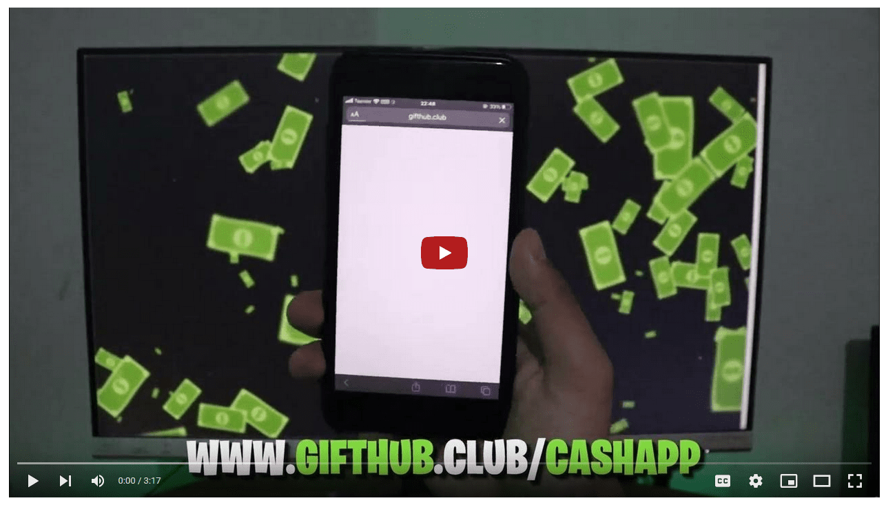 We're choosing not to include a link to the scammer's video.