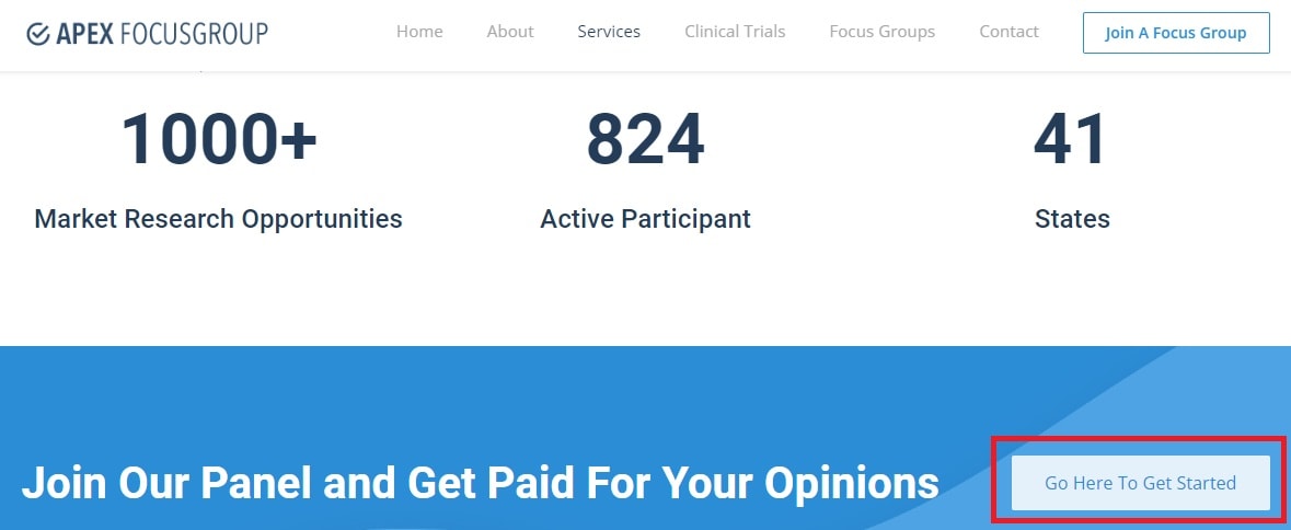 Apex Focus Groups Screenshot