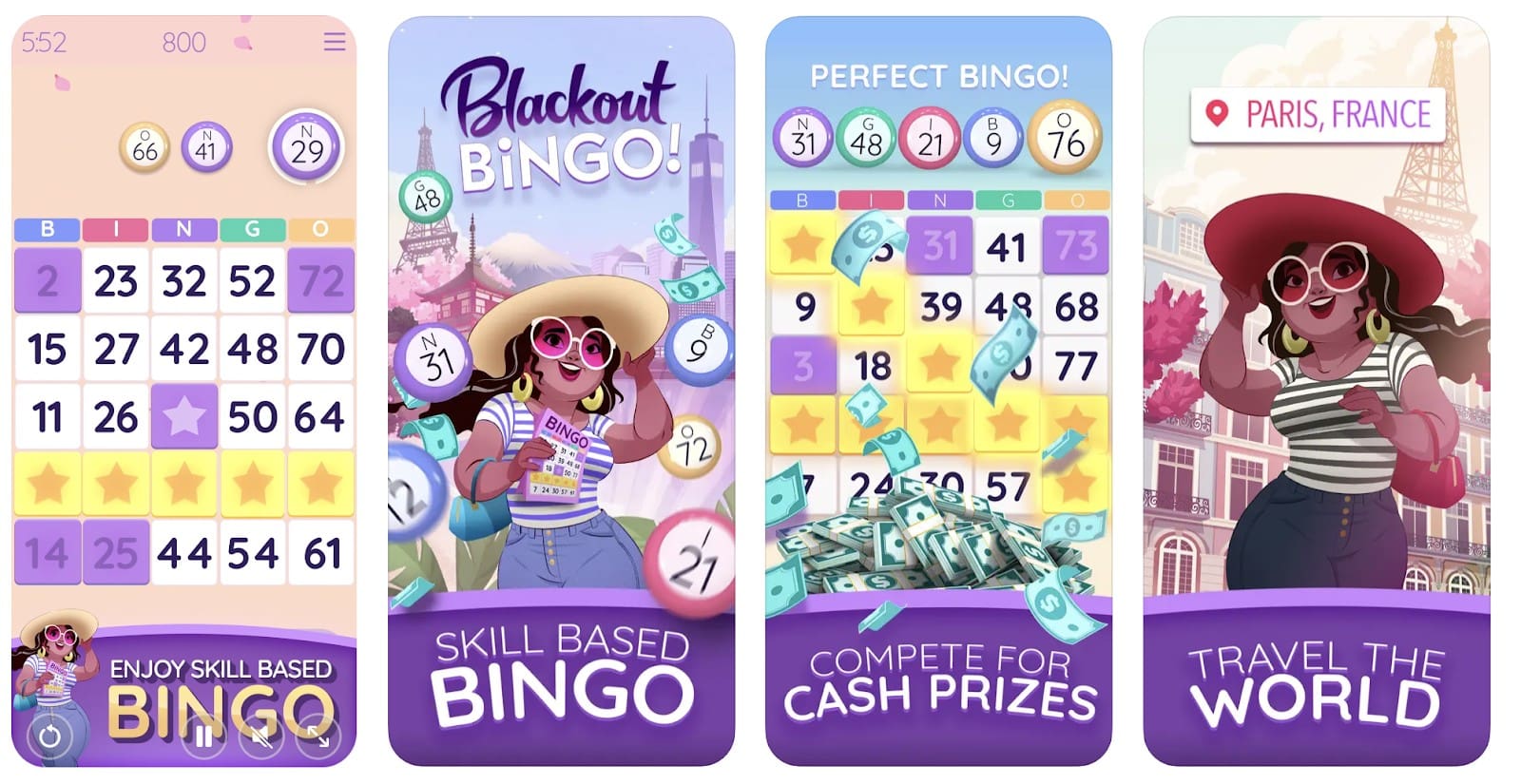 Blackout Bingo screenshots.