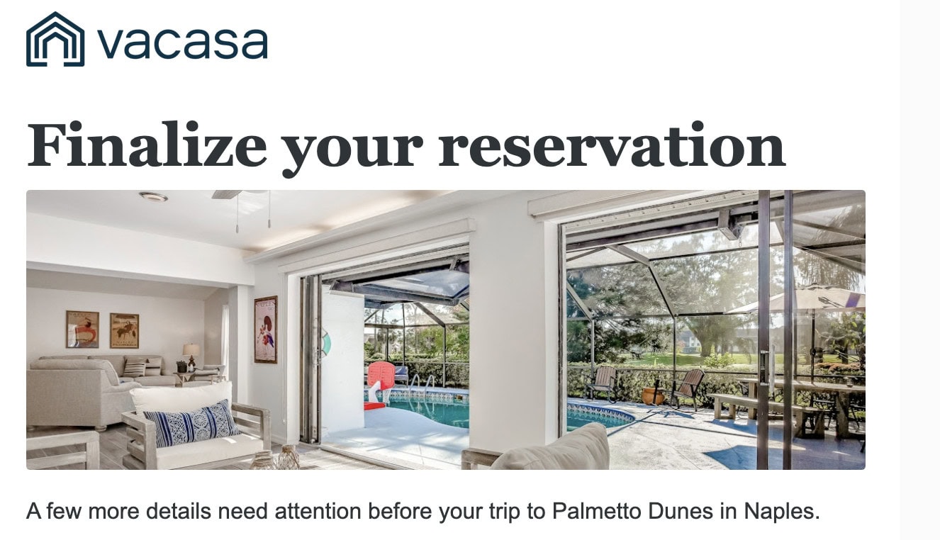 We stayed in a Vacasa for the first time, using Wyndham points during Spring Break in Naples, Florida