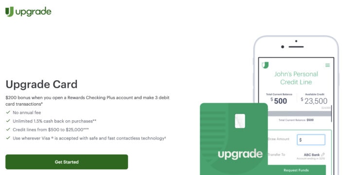 Upgrade Rewards Checking Plus $200 Bonus Featured Image