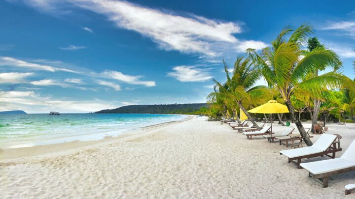 Caribbean island